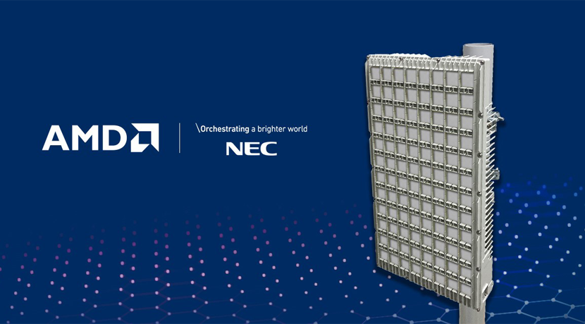 NEC 部署大规模 MIMO 无线电单元，由 AMD Versal™ AI 自适应 SoC 平台提供支持